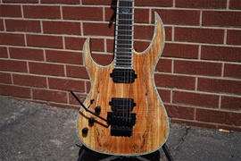 B.C. Rich Shredzilla Prophecy Exotic FR Natural Spaulted Maple Left Handed 6-String Electric